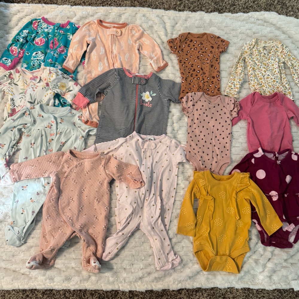 Baby girl clothing -  Newborn-3m